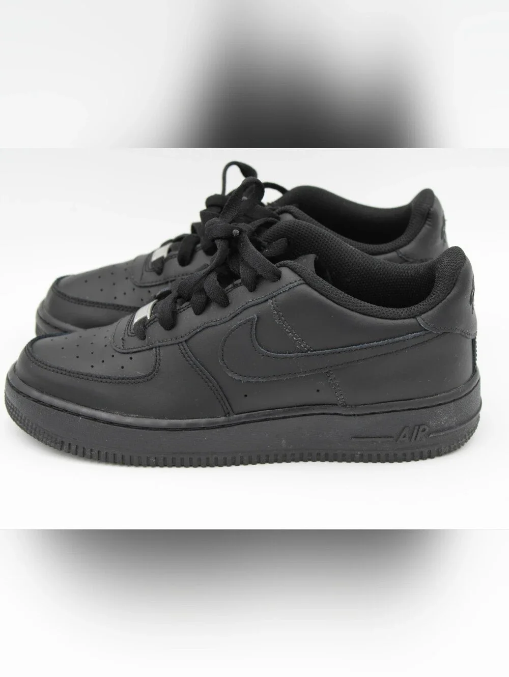 Nike Air Force 1 Low LE “Triple Black” GS 6.5Y Women’s 8 AF1 Sneakers